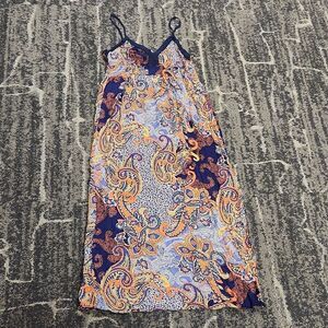 Paisley Swilry Print Dress 14